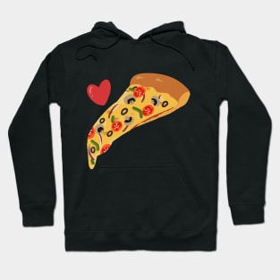 Pizza Love (veggie) Hoodie